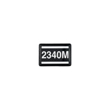 Label, Door Black Rectangle Tuttnaer 2340M Autoclave Part: 02510205