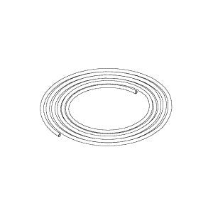 Tubing, Copper For Autoclaves 5/16 OD x 1/32 Wall x 10' L Part: RPT546