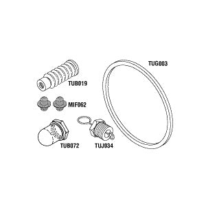 Gasket, PM Kit/Tuttnauer 2540M/E Autoclave Part: 02610023/TUK128