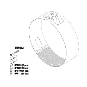 Element, Heater-Tuttnauer Autoclave 2540/EZ10k Part:01720014/TUH018