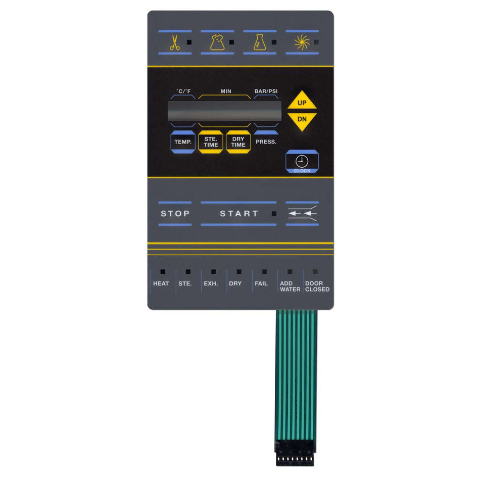 Keypad, Tuttnauer Automatic Autoclaves Part:3700027/TUK151