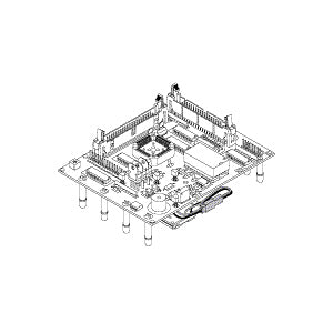 Board, (Predg) Blue LCD/Without Chip Tuttnauer Part:CTP000-0133/TUB161