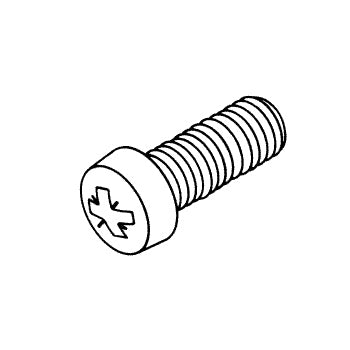 Screw, Phillips Pan head For Tuttnauer Autoclaves Part: RPH118