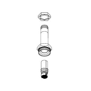 Valve, Plunger Kit 6mm - Tuttnauer Autoclave Part: 01810904/TUK086