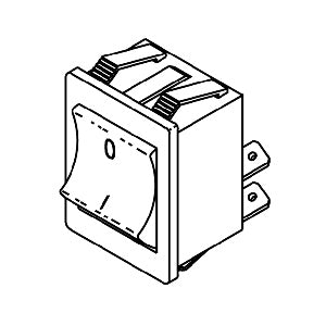 Switch, Power Switch - Tuttnauer/Midmark/ W.A Part: 01910172/TUS009