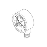 Gauge, Pressure Tuttnauer and Midmark Autoclaves Part: RPG693