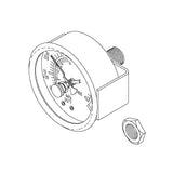 Gauge, Pressure 0-60/Tuttnauer Autoclave Part: 02300011/TUG012