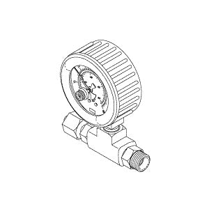 Gauge, Pressure, For Testing /Tuttnauer Autoclave Part: TEST-2/TUG110