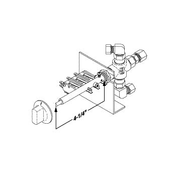 Multivalve, Right Side w/Microswitch/Tuttnauer Part: CT810013/TUV025