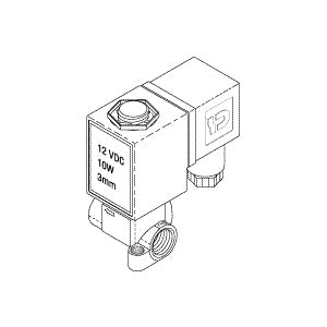 Valve, Solenoid , 3mm/Tuttnauer Autoclave Part: 01810101/TUV081