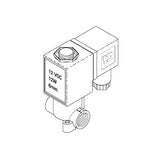 Valve, Solenoid 6mm/Tuttnauer Autoclave Part: 01810103/TUV085
