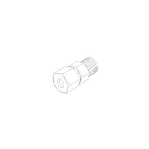 Adaptor, Threaded For Most Tuttnauer Autoclaves Part: TUA060