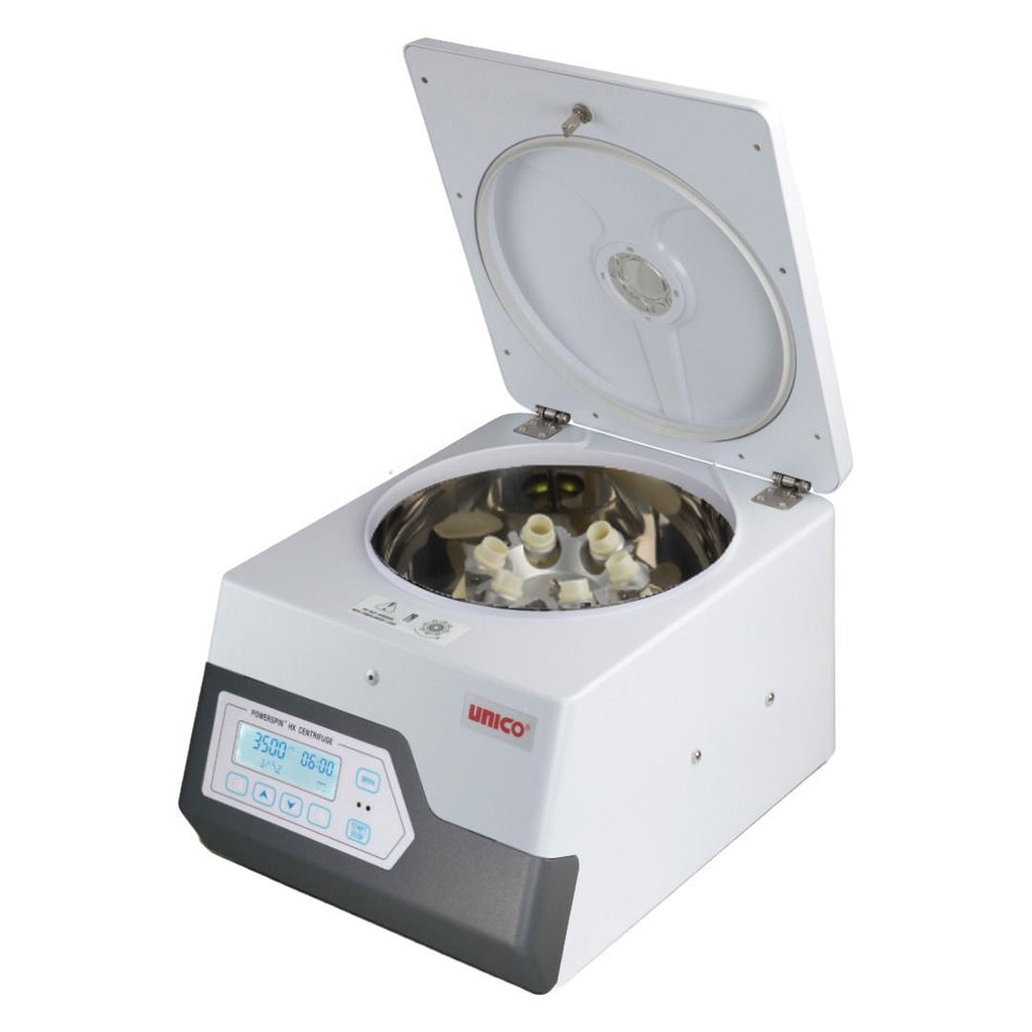 UNICO PowerSpin HX Centrifuge, Variable/Fixed Speed, Horizontal Rotor