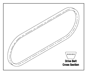 Drive Belt For PowerVac Dental Vacuum - VPB096