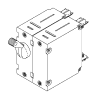 Circuit Breaker For STS-3/5 Dental Vacuum, 15A - VPB168