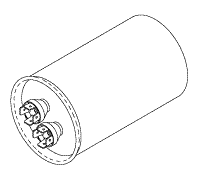 Capacitor For STS-5 Dental Vacuum (60deg F 440VAC) - VPC155