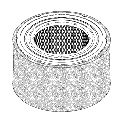 Filter Element, For A-dec/Dean Dental Vacuum Units Part: C0074/VPE184