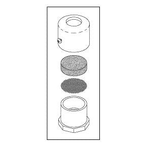 Filter Assembly For Dental Vacuum - VPF066