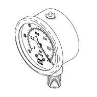 Gauge For Dental Vacuum - VPG047