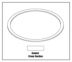 Cover Gasket For CAS Dental Vacuum - VPG109