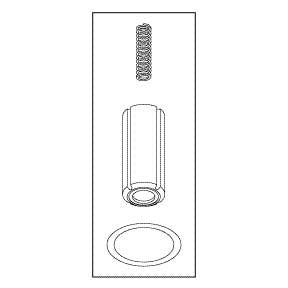 Solenoid Valve Repair Kit For Dental Vacuum- VPK006