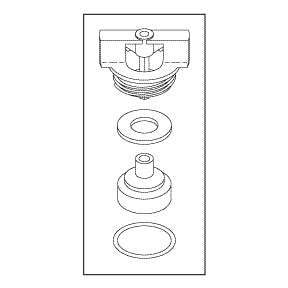 Anti-Syphon Valve Repair Kit For Dental Vacuum- VPK008