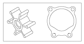 Pump Repair Kit For Dental Vacuum - VPK127