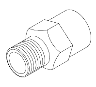 Flow Regulator  For Dental Vacuum (1 GPM) - VPR010