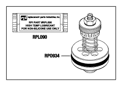 Relief Valve For Dental Vacuum - VPV059