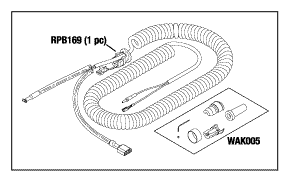 Coiled Cord For Welch Allyn 74710 Wall Transformer - WAK003