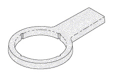 Spanner Wrench For Dental-EZ Water Control Models Part: WCT008