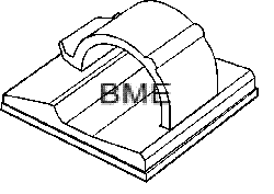 Booth Medical -Cord Clip - Midmark, Pelton & Scican Autoclave - ADC058