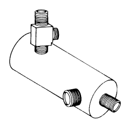 Booth Medical - Air Valve Housing Assembly Pelton OCR Part: 004438/PCV060