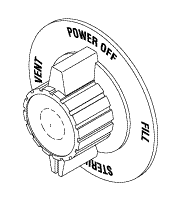 Booth Medical - Knob, Function Pelton Magnaclave Part: 004536/PCK244