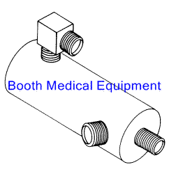 Booth Medical - Valve, Air Housing Assembly Pelton Crane Part: 004318/PCV057