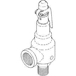 Safety Valve (40 PSI)-Amsco/Steris Washers & Endoscopes - AMV191