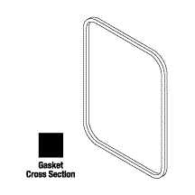 Door Gasket, Amsco Steris Eagle, Medallion Vacumatic Sterilizer - AMG007  Part P074366-091)