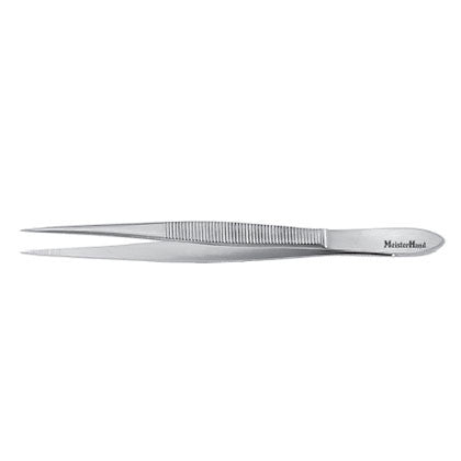 Forceps, Plain Splinter 4-1/2", Meisterhand SKU: MH6-304