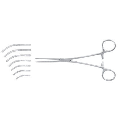 Forceps, 6-1/4" Rochester-Pean, Curved,  Meisterhand SKU: MH7-138