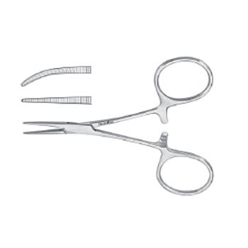 Forceps, Hartman Mosquito 4", Straight, Meisterhand SKU:MH7-24