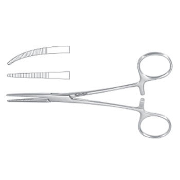 Forceps, Kelly 5-1/2", Curved, Meisterhand OR Grade SKU: MH7-38