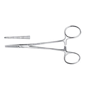 Integra Baby Forceps, Crile 5-5/8", Curved, Meisterhand SKU MH7-52