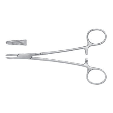 Needle Holder, Mayo-Hegar, 7-1/4", Meisterhand SKU:MH8-46
