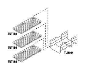 Holder and Tray Kit For Tuttnauer 1730 Autoclave Part: TUK163